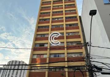 Apartamento com 1 quarto à venda na rua barreto leme, 1083, centro, campinas, 40 m2 por r$ 180.000