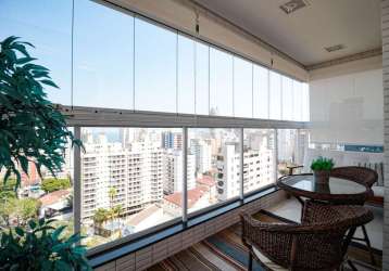 Apartamento com 1 dormitório à venda, 52 m² por r$ 899.000,00 - embaré - santos/sp