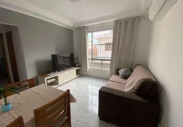 Apartamento com 1 dormitório à venda, 71 m² por r$ 320.000,00 - aparecida - santos/sp