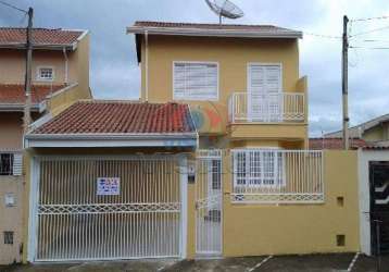 Casa - sobrado à venda, 3 quartos, 1 suíte, 3 vagas, jardim jequitibá - indaiatuba/sp