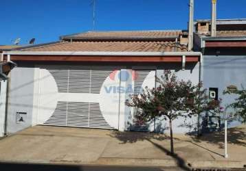 Casa à venda, 3 quartos, 1 suíte, 2 vagas, jardim monte carlo - indaiatuba/sp