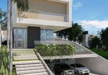 Residencial tamboré 10 - casa com 545m², 4 suítes, escritório, piscina e lounge com jacuzzi no tamboré 10