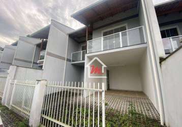 Sobrado com 2 dormitórios, 110 m² - venda por r$ 350.000 ou aluguel por r$ 1.850/mês - passo manso - blumenau/sc