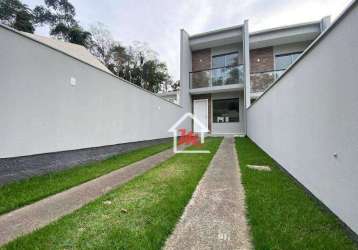 Sobrado com 2 dormitórios à venda, 85 m² por r$ 385.000,00 - água verde - blumenau/sc