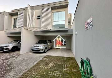 Sobrado com 3 dormitórios à venda, 115 m² por r$ 460.000,00 - velha central - blumenau/sc