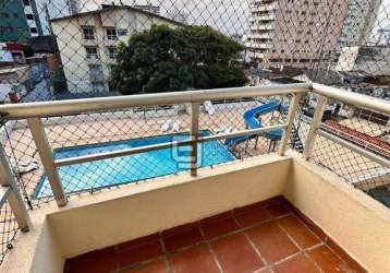 Apartamento com 1 dormitório, 48 m² - venda por r$ 220.000,00 ou aluguel por r$ 2.209,00/mês - aviação - praia grande/sp