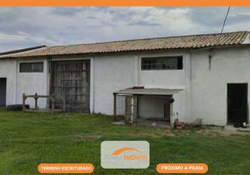 Barracão / galpão / depósito à venda no roca grande, imbituba , 260 m2 por r$ 320.000