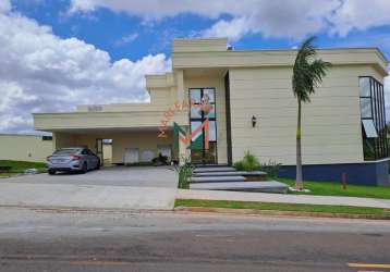 Casa de condomínio com 5 quartos, 498m², à venda em sorocaba, condomínio residencial saint patrick