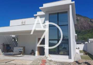 Casa condomínio alphaville 2 com 3 quartos, piscina - maricá