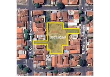 Terreno a venda no jardim estoril com 3.074,82 m² próximo ao hospital base de bauru