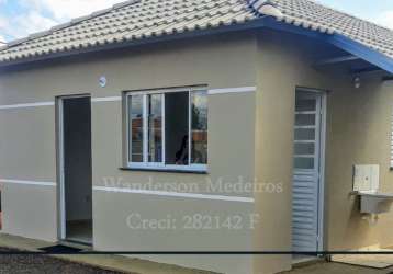 Casa - 2 dorm - 45m² - 200m² - residencial são lucas - araraquara - sp