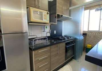 Apartamento com 2 dormitórios à venda, 48 m² - parque são vicente - mauá/sp