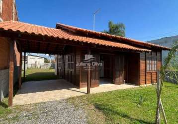 Casa com 3 dormitórios à venda, 120 m² por r$ 400.000,00 - barra do saí - itapoá/sc