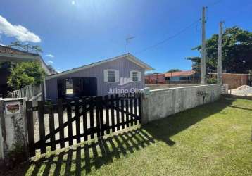 Casa com 3 dormitórios à venda, 81 m² por r$ 380.000,00 - barra do saí - itapoá/sc