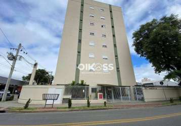 Apartamento com 2 dormitórios para alugar, 64 m² por r$ 2.760,00/mês - jardim américa - são josé dos campos/sp