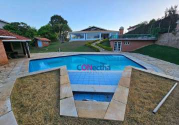 Casa com 4 dormitórios, 750 m² - venda por r$ 1.780.000,00 ou aluguel por r$ 13.652,00/mês - condomínio capela do barreiro - itatiba/sp