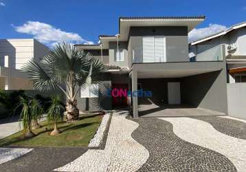 Casa com 3 dormitórios à venda, 297 m² por r$ 1.690.000,00 - condomínio itatiba country club - itatiba/sp