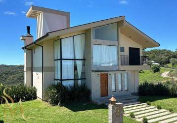 Casa alto padrão em centro, rancho queimado/sc