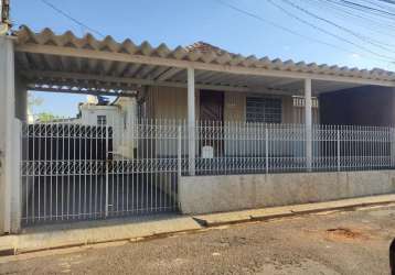 Casa para venda em presidente prudente, vila luso, 3 dormitórios, 1 banheiro, 2 vagas