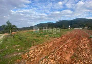 Terreno rural à venda no bairro planície alta em guabiruba/sc