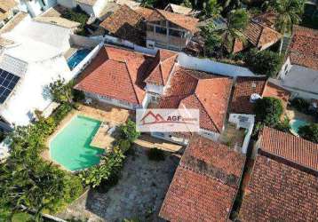 Casa com 4 dormitórios à venda, 900 m² por r$ 3.200.000,00 - itacoatiara - niterói/rj