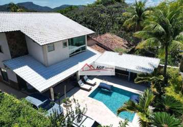 Casa à venda, 370 m² por r$ 1.990.000,00 - itaipu - niterói/rj