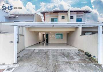 Casa com 3 dormitórios sendo 1 suite à venda, 154 m² por r$ 599.000 - fortaleza alta - blumenau/sc