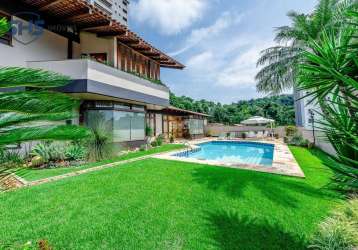 Casa com 4 suites à venda, 690 m² por r$ 4.900.000 - vila nova - blumenau/sc