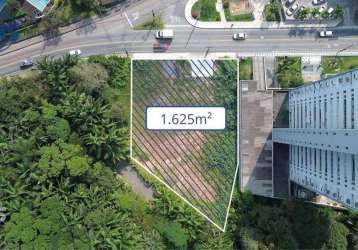 Terreno à venda, 1625 m² por r$ 6.500.000,00 - bom retiro - blumenau/sc