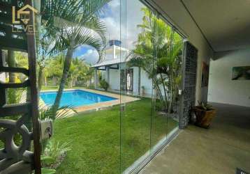 Casa com 3 dormitórios à venda, 264 m² por r$ 750.000,00 - chácara da prainha - aquiraz/ce