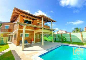 Casa com 3 dormitórios à venda, 162 m² por r$ 499.000,00 - praia do presídio - aquiraz/ce