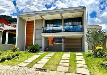 Casa com 4 dormitórios à venda, 200 m² por r$ 1.450.000,00 - vargem grande - teresópolis/rj