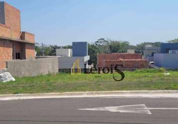 Terreno à venda, 341 m² por r$ 280.000,00 - condomínio lagos d'icaraí - salto/sp