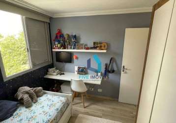 Apartamento com 2 dormitórios à venda, 48 m² por r$ 280.000,00 - interlagos - são paulo/sp