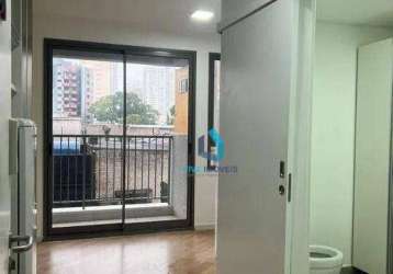 Studio com 1 dormitório para alugar, 24 m² por r$ 2.750,00/mês - santo amaro - são paulo/sp