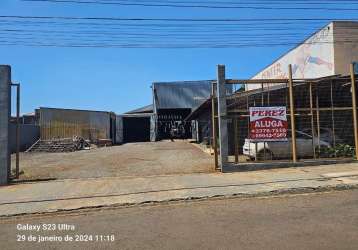 Barracão / galpão / depósito para alugar na argolo ferrão, --, jardim europa, londrina por r$ 7.000