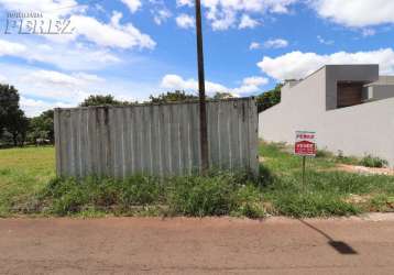 Terreno à venda na maria josé balzanelo aguilera, --, conjunto habitacional doutor farid libos, londrina por r$ 138.000