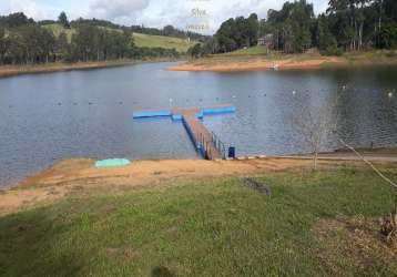 Represa terreno em condominio com projeto pronto