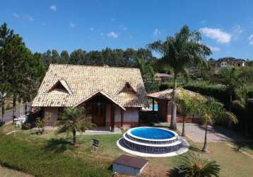 Represa bragança paulista, casa estilo rústico condomínio bragança paulista