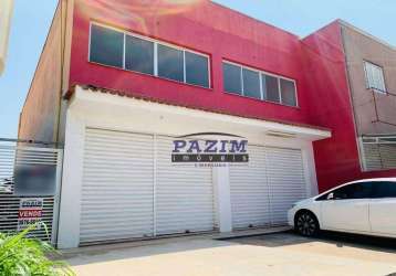 Galpão comercial à venda, 142 m² - jardim santo antonio - vinhedo/sp