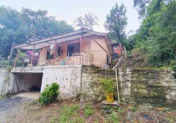 Casa para venda em palhoça, praia de fora, 2 dormitórios, 1 banheiro, 1 vaga