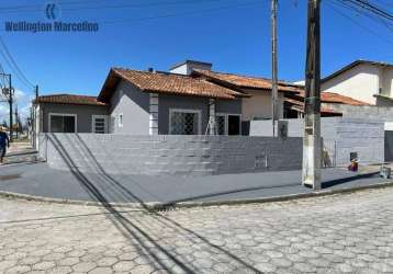 Casa para venda em palhoça, barra do aririú, 2 dormitórios, 2 banheiros, 1 vaga