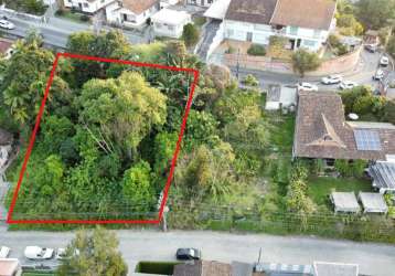 Terreno para venda em blumenau sc - bairro velha | localização próximo da vila germânica e angeloni | 650 m²