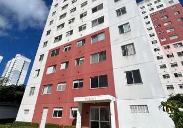 Apartamento com 2 quartos à venda na rua marcos pinheiro, 70, piatã, salvador, 48 m2 por r$ 279.000