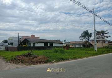 Terreno de esquina faixa mar em pontal do parana