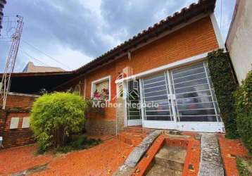 Casa com piscina à venda, sendo 3 dormitórios e 2 banheiros no bonfim em campinas - excelente localização!!