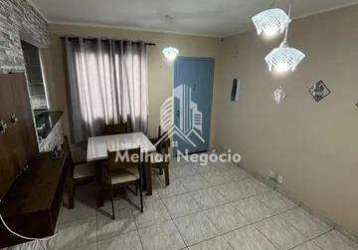 Apartamento à venda com 2 dormitórios no condomínio parque das flores-sumaré/sp.