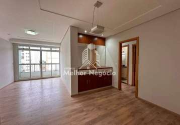 Apartamento à venda com 3 dormitórios sendo 1 suíte bairro alta, piracicaba, sp (edifício ágata)