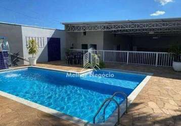 Chácara à venda com 02 dormitórios (quartos) e com piscina, no bairro jardim amanda i, em hortolândia, sp - cód:rrch0004