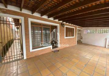 Casa com 4 dorms, jardim garcía, campinas - r$ 511.000 mil, cod: rrca2045